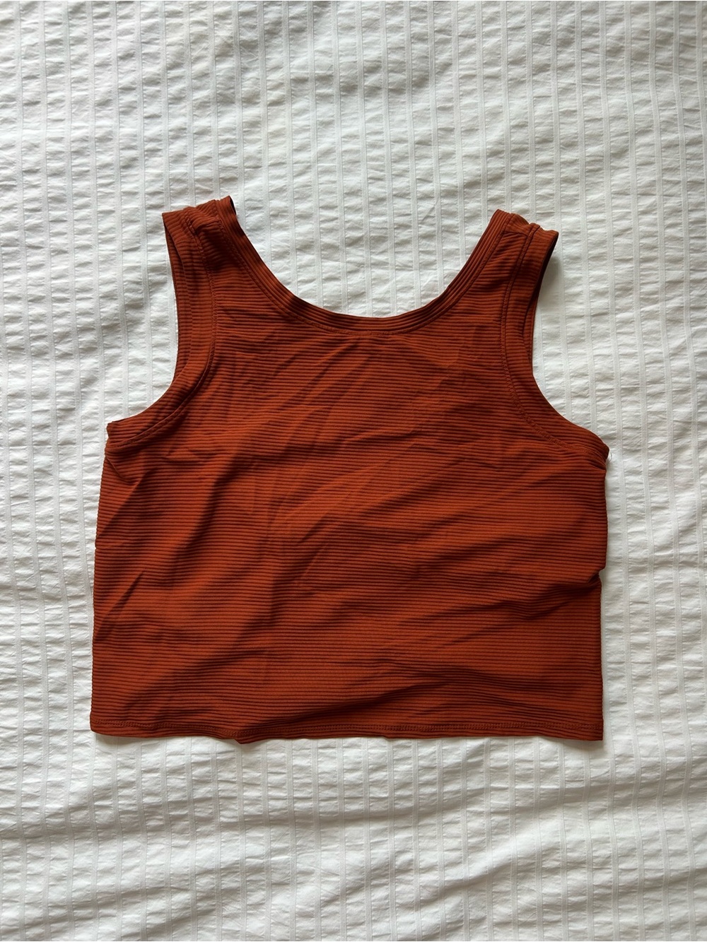 CALIA Crop Wrap & Tie Tank Top
